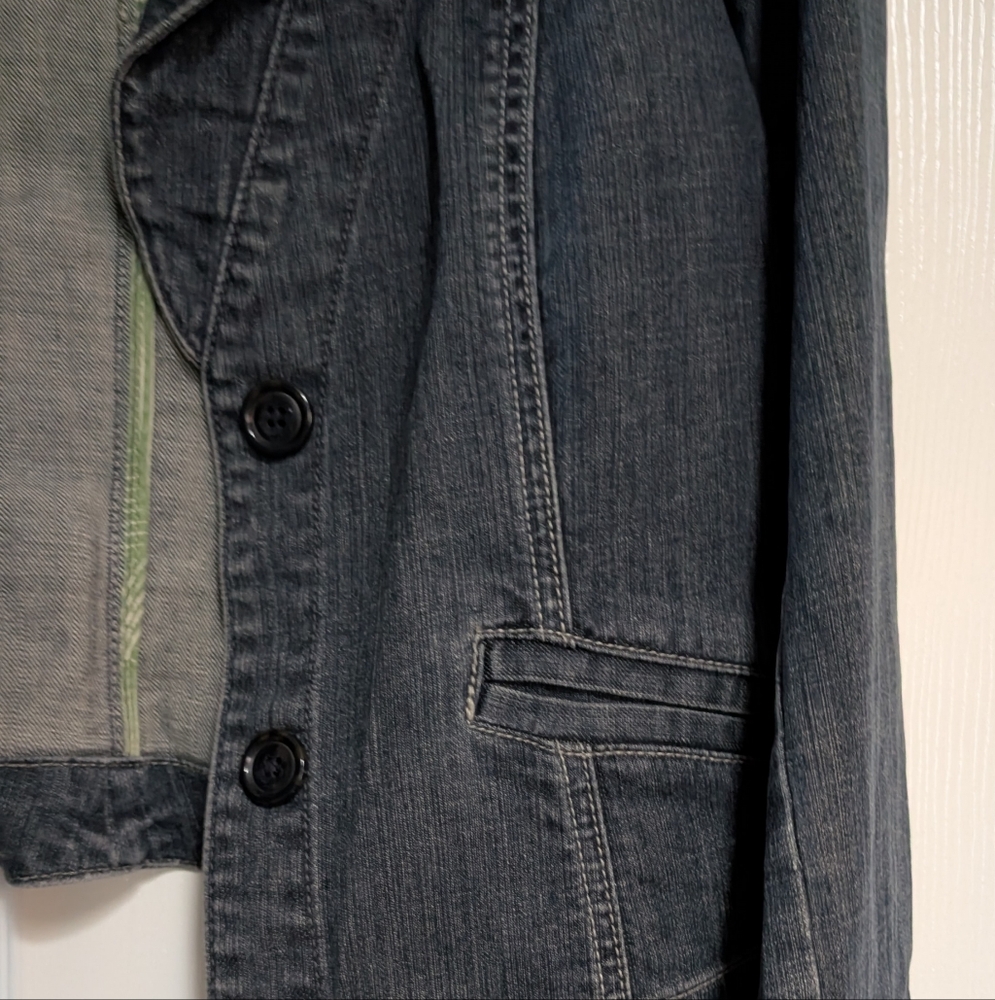 CAbi Dark Blue Jean Jacket - Picture 4 of 5